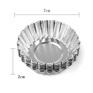 <span class=keywords><strong>Moule</strong></span> à tarte aux oeufs réutilisable fer blanc rond Muffin tasse antiadhésive cuisson tasse bricolage <span class=keywords><strong>Mini</strong></span> tarte étain tartelette casserole Puto tasse chocolat <span class=keywords><strong>moule</strong></span> - Product Image 2