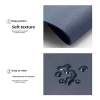 Tapis de Table Transparent Doux et Épais en Cuir Pvc Tapis d'Écriture de Bureau 210x260x2MM Tapis de Souris Antidérapant pour Cadeau Promotionnel en Vrac de Bureau