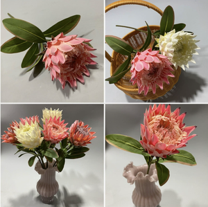Flores Artificiales de Látex de Alta Calidad, Impresión 3D, Súper Grandes, Tacto Real de Seda, para Decoración del Hogar, Bodas, Navidad y Año Nuevo <span class=keywords><strong>Chino</strong></span> - Product Image 3