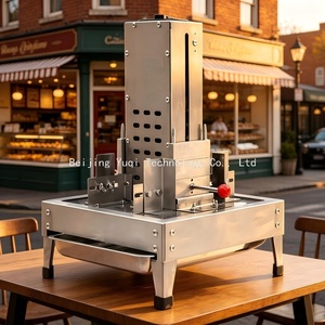 Machine à garnir automatique professionnelle en acier inoxydable pour <span class=keywords><strong>chocolat</strong></span>, 4 lames, 220V, pour la décoration de desserts, pétales, mousses - Product Image 2