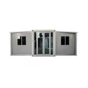 Maison conteneur extensible à structure en acier haute résistance, alimentée par l'énergie solaire, portable et mobile, avec un grand espace de vie - Product Image 1