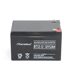Bopbanton — batterie Rechargeable en acide au plomb, 12V, 12ah, Agm, dispositif solaire, Accu, pour moteur - Product Image 3
