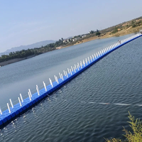 Plateforme flottante modulaire résistante aux intempéries en HDPE, ponton portable pour jet ski, système de quai commercial pour bateaux, certifié IALA, Botai BT