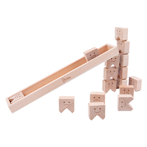 The New Products About Wooden Expression Face Building Blocks of an Other Educational Toys Other Block Toys With Ce Cpc - Product Image 3