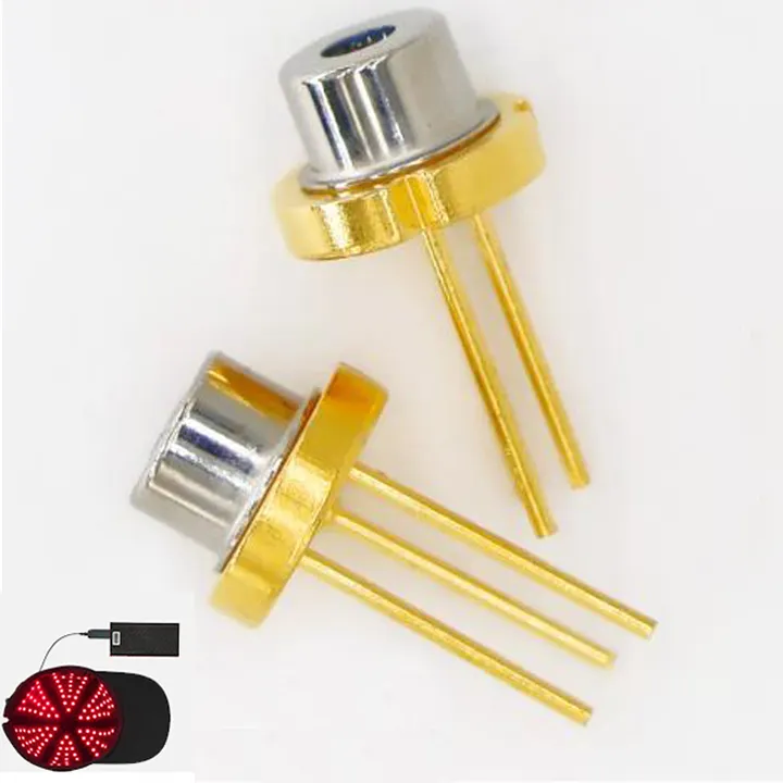 TO56 Laser à Diode Rouge 650nm 660nm 680nm 5mW 10mW 12mW 6V 3.7V Puce LED