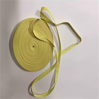 Corde tressée plate en aramide-Sangle et bande de frein robustes-Sangle d'arrimage résistante à l'usure pour camion, arrimage de cargaison de véhicule