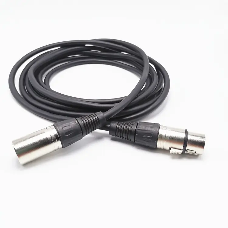 XLR Cáp Microphone Mở Rộng Âm Thanh Cannon Cáp Xlr Kết Nối Đen Xlr Và Nhà Sản Xuất Cáp Điện