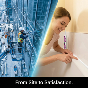 Sellador de Silicona Universal Sin Solventes, Fungicida, Resistente a la Intemperie, para Construcción, Carpintería y Sellado Sanitario - Product Image 6