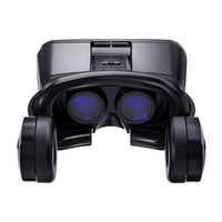 Lunettes VR VRPARK, casque de réalité virtuelle, boîte de jeux et de films panoramiques 3D, téléphone mobile intelligent V7, contrôleur V7, résine noire, 4,7-6,7 pouces