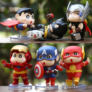 Figuras de Acción de Anime y Dibujos Animados, Lindas Figuras de Marvel y <span class=keywords><strong>Shin</strong></span> <span class=keywords><strong>Chan</strong></span>, Venta al por Mayor, Juguetes para Niños, Regalos Promocionales para Fiestas, Decoración para Automóviles - Product Image 6