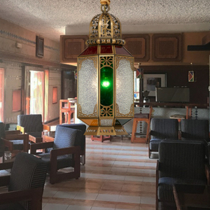 Lámpara colgante del sudeste asiático, candelabros antiguos, decoración tailandesa, SPA, salón de masajes, habitación, cola de pavo real, luces colgantes - Product Image 3