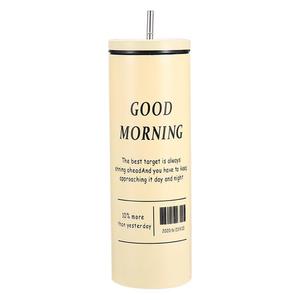 Stainless Steel Tumbler 304 With Straw 12-24 Hrs Insulation Travel Office Use - Product Image 1