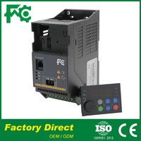 Convertisseur de fréquence VFD 220V/380V 4/5.5/7.5KW IP20 Économie d'énergie Universel FC90P Contrôle V/F Convertisseur d'usine