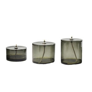 Porte-bougie en <span class=keywords><strong>verre</strong></span> artisanal coloré créatif, <span class=keywords><strong>lampe</strong></span> à huile, décoration pour la décoration de la maison - Product Image 2