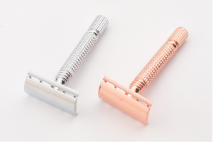 Rose <span class=keywords><strong>Gold</strong></span> Kim Loại Xử Lý Một Lưỡi Double Edge Cổ Điển An Toàn <span class=keywords><strong>Razor</strong></span> Travel Hướng Dẫn Sử Dụng Cạo Blade <span class=keywords><strong>Razor</strong></span> Lady - Product Image 6