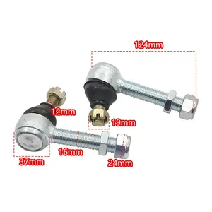 1 pièce filetage à droite M16 * M12/M14 boulon embout de biellette rotule pour 150cc 250cc Quad Dirt Bike ATV Go Kart Dune Buggy - Product Image 2