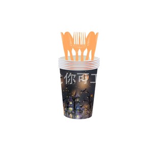 Halloween Disposable <b>Tablecloth</b> <b>Rectangle</b> Plastic Digital Printing Indoor Party Decor Youke108 - Product Image 4