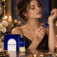 Baume parfumé à marque privée, motif marbre cobalt, format poche, avec étui coulissant et emballage de vente au détail, pour marques en démarrage, direct usine