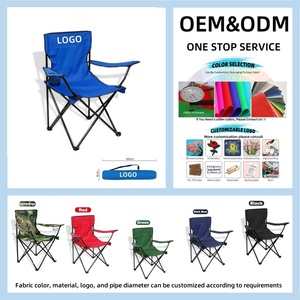 Silla plegable de metal ligera y personalizada para uso al aire libre y en la escuela para pesca y acampada logotipo personalizado y color para lago de <span class=keywords><strong>playa</strong></span> - Product Image 2