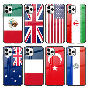 Offre Spéciale Qatar drapeaux nationaux Design housse de téléphone verre trempé pour Iphone 14 <span class=keywords><strong>Pro</strong></span> Max sac d'opp personnalisé dessin animé Gua - Product Image 3