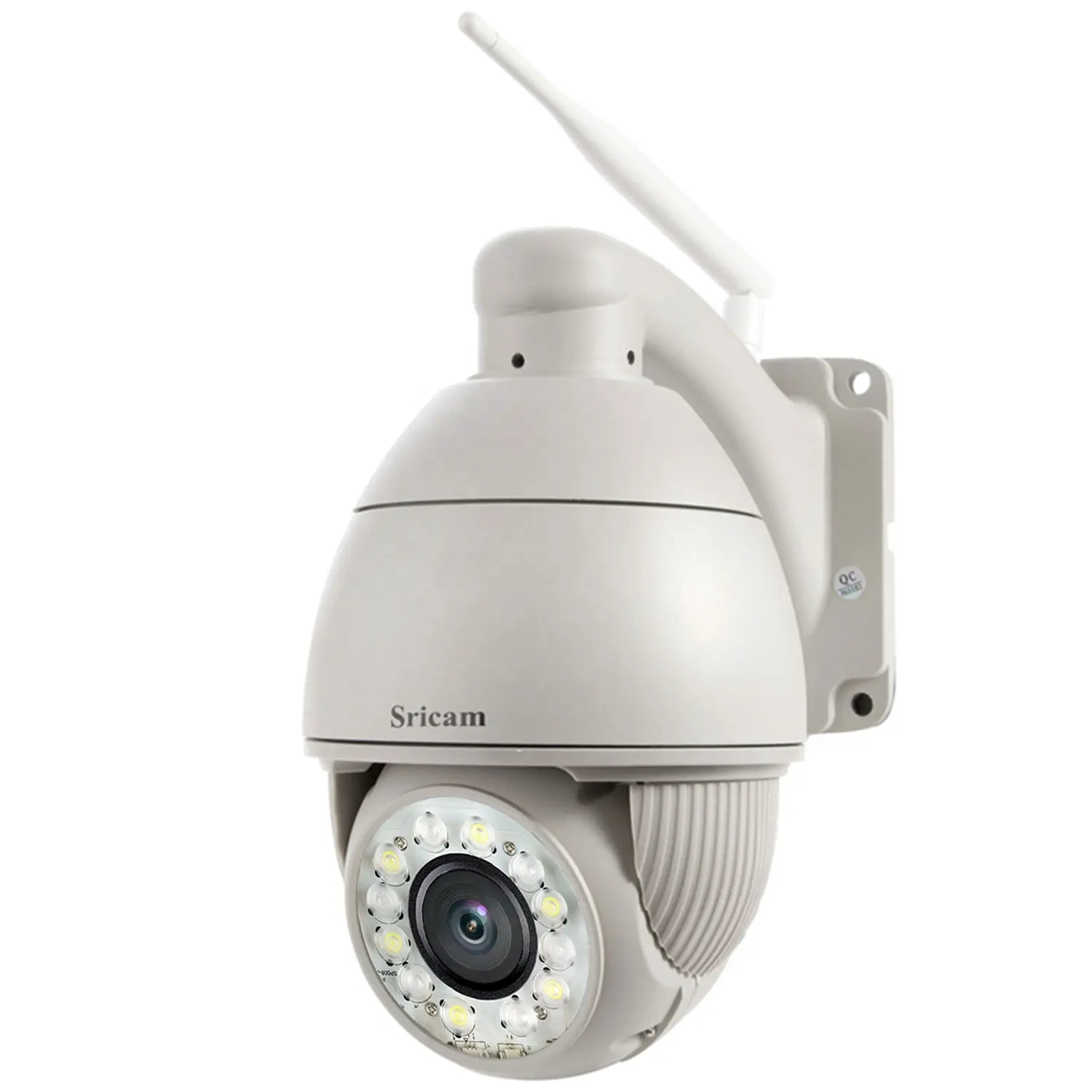 Camera An Ninh Không Dây Sricam SP008, Ptz Dome, Camera Dome 5 Mp, Chống Thấm Nước, Kết Nối Wifi, Có Thẻ Ghi Sd