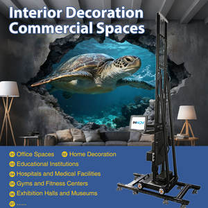 Impresoras de <span class=keywords><strong>Pared</strong></span> Digitales, Impresora UV Vertical, Máquina de Impresión Vertical en Paredes, Impresora 3D para Paredes - Product Image 3