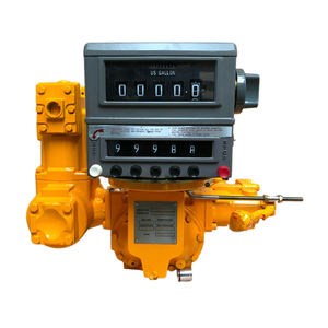 Meteran putar LC, DN80 pengukur aliran minyak OEM akurasi Aluminium +/-0.2% - Product Image 1