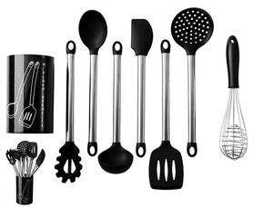 Juego de Utensilios de Cocina de Silicona, Herramientas de Cocina Antiadherentes Resistentes al Calor, el Mejor Juego de Utensilios de Cocina con Acero Inoxidable - Product Image 5