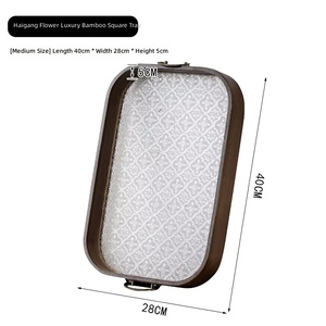 Plateau de service alimentaire en <span class=keywords><strong>bois</strong></span> personnalisé, résistant à l'humidité (-10 à 70 degrés Celsius), disponible en plusieurs tailles, idéal <span class=keywords><strong>pour</strong></span> les charcuteries et les repas. - Product Image 2