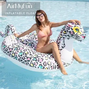 Foca inflable grande para niños y adultos, juguete hinchable con forma de perro de mar, piscina hinchable, Parque Acuático, flotadores de agua