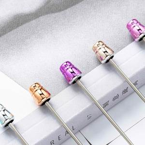 Customizable DIY Beaded <b>Pen</b> - UV Coated Promotional Gift with Logo Printing - Product Image 2