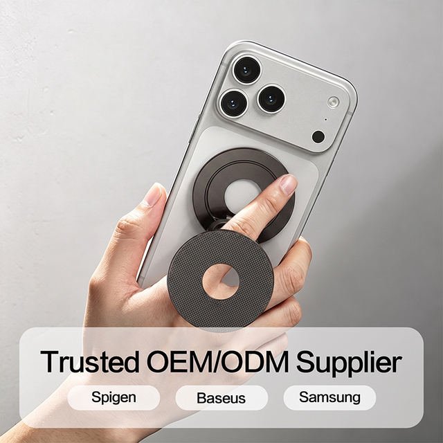 360 Degree Rotating Foldable Flexible Magnetic Phone Ring Holder Stand Wholesale MagS For iPhone And Samsung