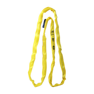 Eslinga Redonda de Poliéster Zhongyu para Elevación, 3 Toneladas, Alta Visibilidad, Uso Industrial en Grúas - Product Image 4
