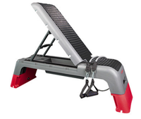 Plataforma de Ejercicio Aeróbico Multifuncional, Equipo Ajustable para Gimnasio, Banco de Fitness, Stepper