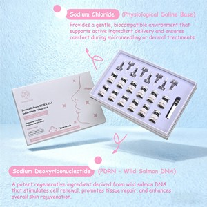 プロ用100mg/ml無菌サーモンDNA血清抗老化しわ敏感肌損傷肌修復PDRNピュアジェルSPA用 - Product Image 5