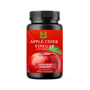 Cápsulas de Vinagre de Sidra de Manzana al por Mayor de Fábrica OEM/ODM, Control del Apetito, Apoyo al Control de Peso con Pimienta de Cayena - Product Image 1