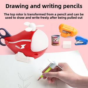 Giocattolo Creativo Smontabile Virale su TikTok per Giovani (7-14 Anni) Aeroplano in <span class=keywords><strong>Legno</strong></span> Multifunzionale Sei-in-Uno - Product Image 3