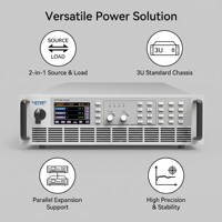 Fuente de Alimentación CC Regenerativa PBS 2080-340L |   Simulador de Batería de 80V/340A/10kW