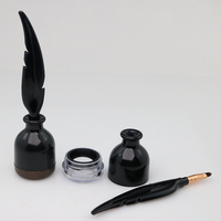 2g plume encre bouteille coussin d'air eyeliner liquide stylo vide bouteille emballage eyeliner pâte vide tube aluminium stylo tête