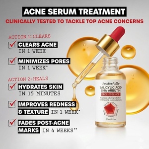 Sérum à l'<span class=keywords><strong>acide</strong></span> <span class=keywords><strong>salicylique</strong></span> à 2 % pour le visage, sérum exfoliant doux pour le visage contre l'acné, les points noirs et les pores dilatés, et réduit l'excès de sébum - Product Image 3