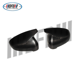 Coques de rétroviseurs latéraux en fibre de carbone véritable pour Audi A4 S4 A5 S5 style ABT, à coller sur les rétroviseurs, 2009-2011 - Product Image 6