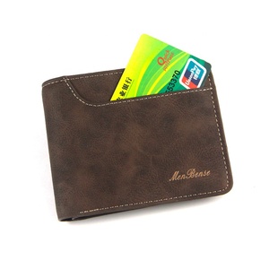 Nouveau <span class=keywords><strong>portefeuille</strong></span> décontracté pour homme, <span class=keywords><strong>portefeuille</strong></span> à trois volets, porte-monnaie, grande capacité, porte-cartes multiples, <span class=keywords><strong>portefeuille</strong></span> court - Product Image 4