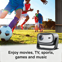 Veacine T6PLUS Produit intelligent Mini projecteur portable LED 1080P Support Home cinéma 230 ANSI Lumens 8G WiFi6 Mise au point