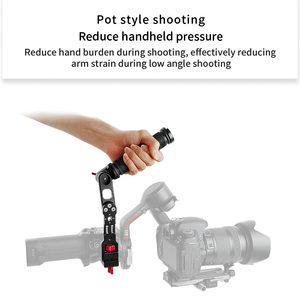 Stabilisatorhandvat Voor Camera-Accessoires Geschikt Voor Draagbare Apparaten Zoals Rs2/Rs3/Rsc2 Poreuze Expansiehandgreep Van Aluminiumlegering - Product Image 5