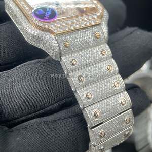 Đồng hồ cơ Moissanite cao cấp VVS sang trọng, màu D, chất lượng cao cấp, thiết kế tinh tế, bộ sưu tập thời trang nam hoàng gia. - Product Image 2