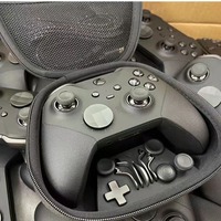 Manette de jeu sans fil Elite 2 originale avec moteur de vibration et volant de direction pour PC, connexion Type-C, matériau ABS