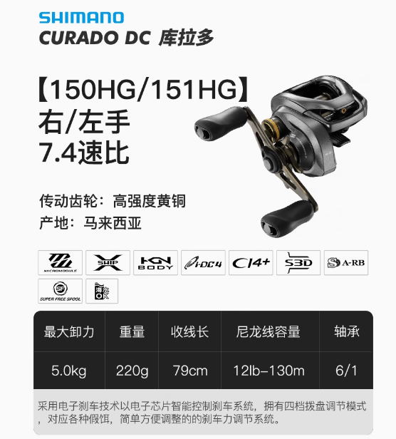 noir 18CURADO DC 150HG