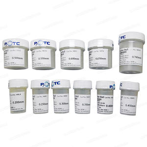 Boule de soudure au plomb 250K PMTC 0.2/0.25/0.3/0.35/0.4/0.45/0.5/0.55/0.6/0.65/0.76 Sn63/Pb37 BGA Realling Outils de soudure - Product Image 2