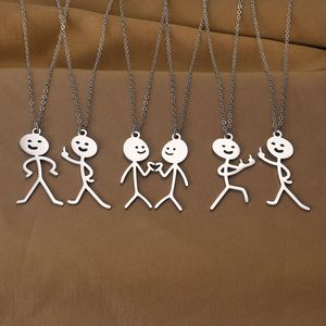In acciaio inossidabile simpatico cartone animato ciondolo alla moda <span class=keywords><strong>gioielli</strong></span> alla moda per gli uomini donne e bambini personalità della spezia - Product Image 1