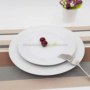 <span class=keywords><strong>Assiette</strong></span> en céramique créative nordique pour Steak quotidien pâtes salade Snack Dessert école maison hôtel Restaurant fête de mariage Pack inclus - Product Image 2